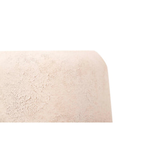 Florero Ceramica Beige 20x20x44 Cm