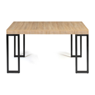 Console-table à manger extensible Memphis bois 140cm