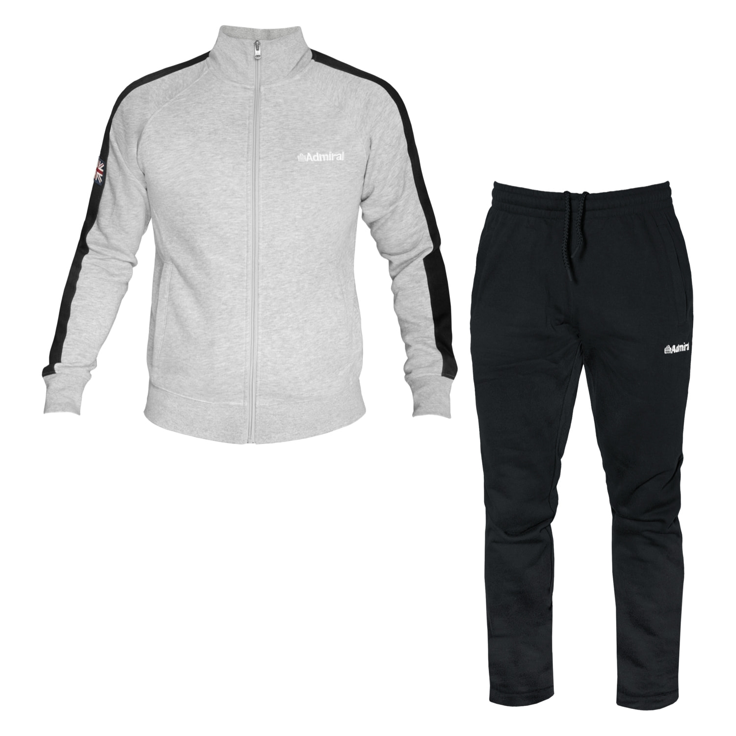 Tuta Uomo ADMIRAL Cotone Felpato Zip Cappuccio