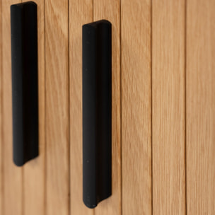 Meuble TV 2 portes 2 niches - SORA
