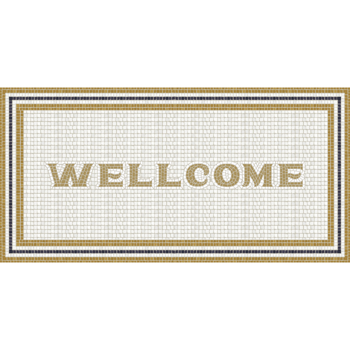 Alfombras vinílicas de Ceramiko - Mosaico romano "Wellcome"