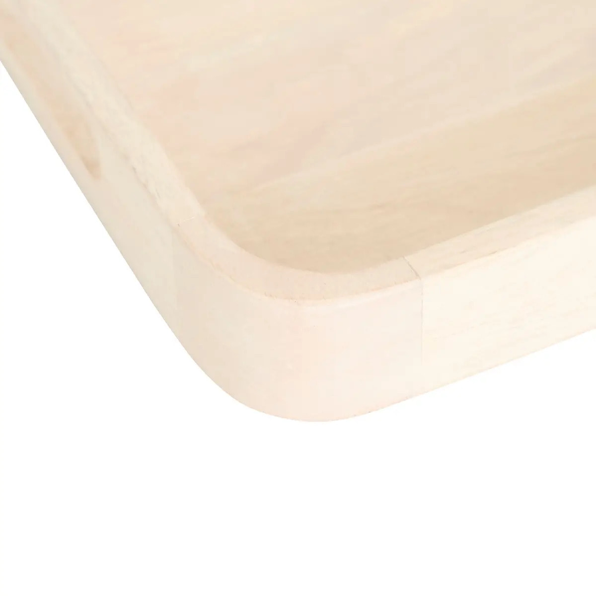 Plateau de présentation beige L34,5xp34,5xH4cm