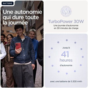 Smartphone MOTOROLA G86 Violet 256Go