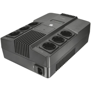 Onduleur TRUST Paxxon 800 VA 6 prises