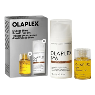 OLAPLEX Set Smooth Hair Bond Smoother N°6 100ml + Oil N°7 30ml