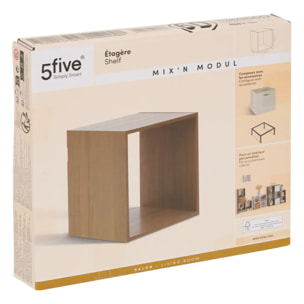 Étagère Mix'N Modul 1 case carré marron