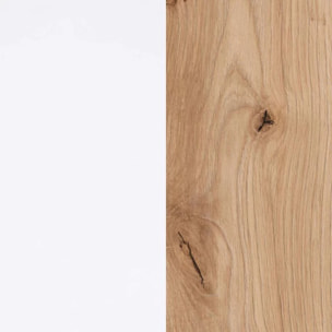 Mueble de salón modular Lunet en blanco artik aplino 190 cm Blanco Artik (Blanco Mate) - Alpino