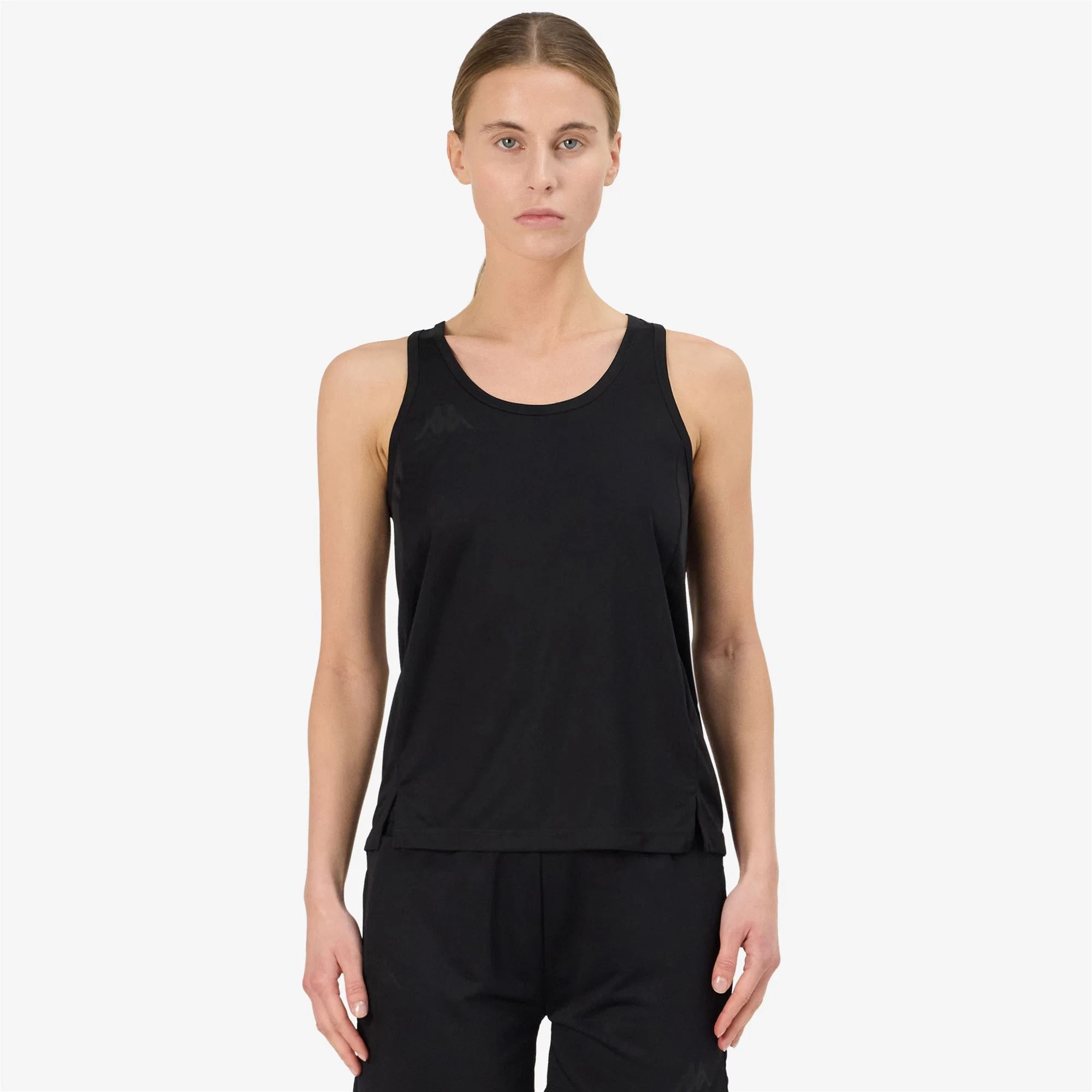 Kappa - T-Shirts & Top Donna Nero - Egri
