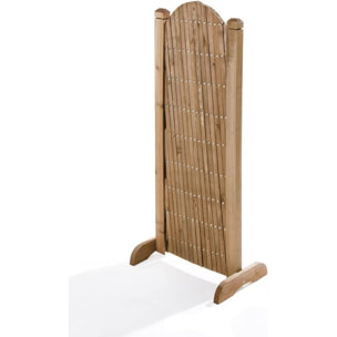 Griglia In Legno Pannello Estensibile Fino a 150 Cm Grigliato Divisorio Separè Alto 103 Cm Autoportante Per Balcone Giardino Terrazzo Piscina P