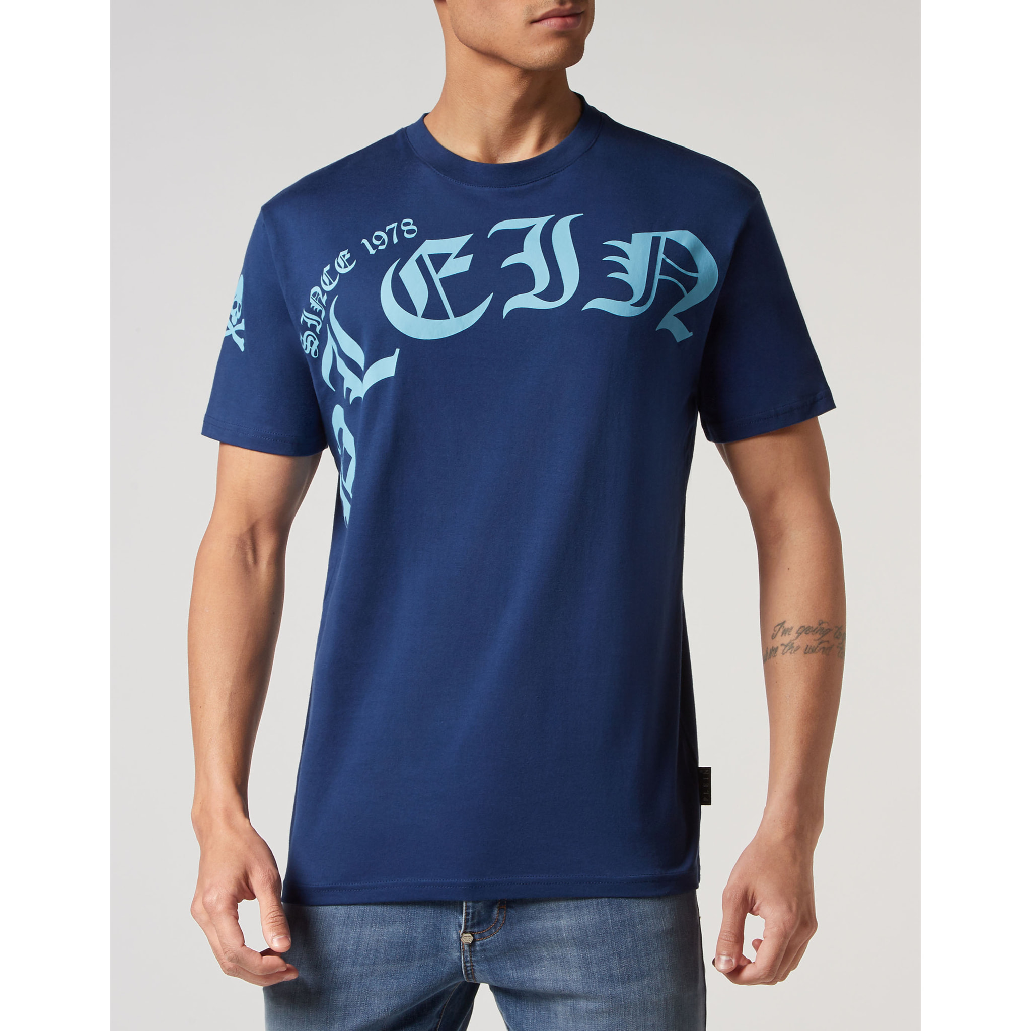 PHILIPP PLEIN T-shirt girocollo GOTHIC PLEIN