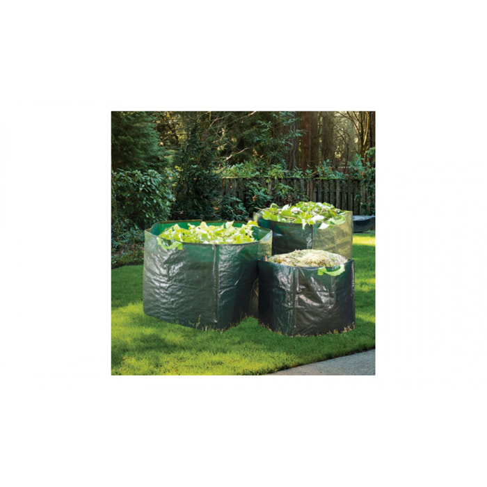 Sacs de jardin avec poignées - lot de 3