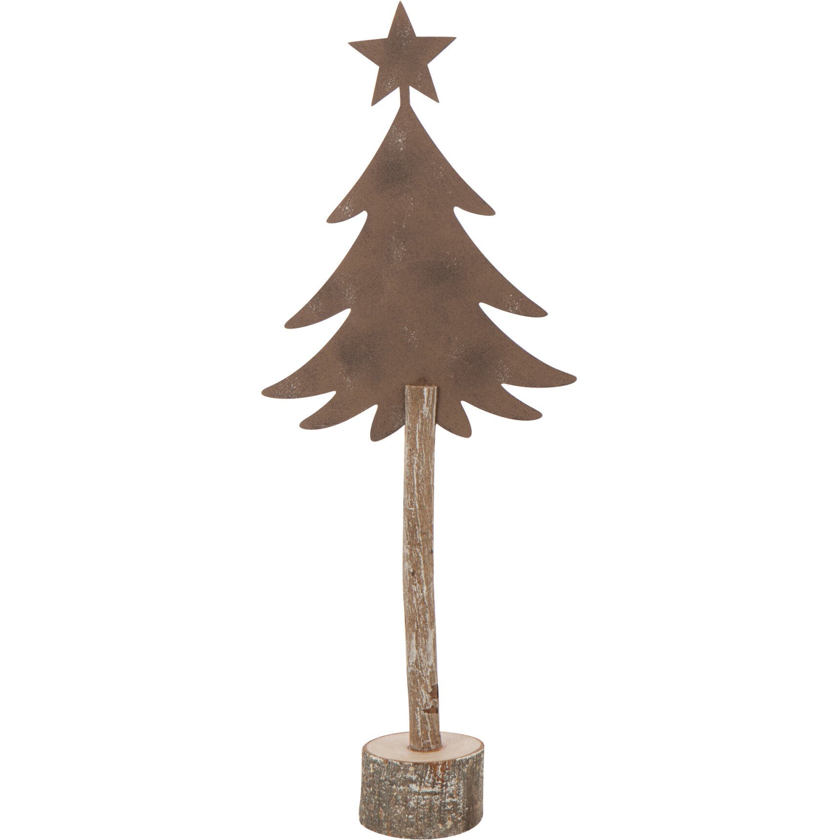 J-Line décoration Sapin De Noël - plastique - rouge - large