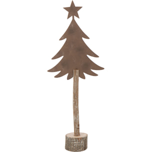 J-Line décoration Sapin De Noël - plastique - rouge - large