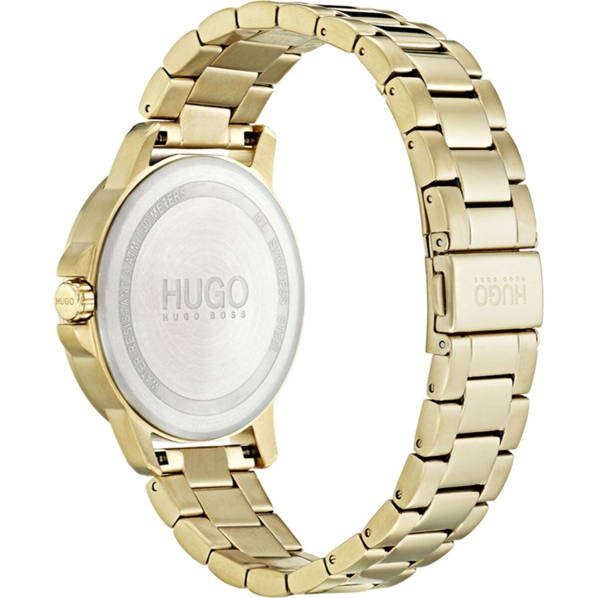 Reloj Hugo 1530026 Hombre Analogico Cuarzo con Correa de Acero inoxidable