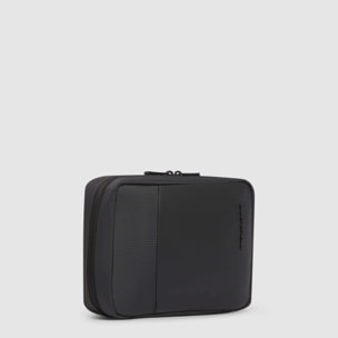 Piquadro Beauty case uomo modulare in tessuto riciclato