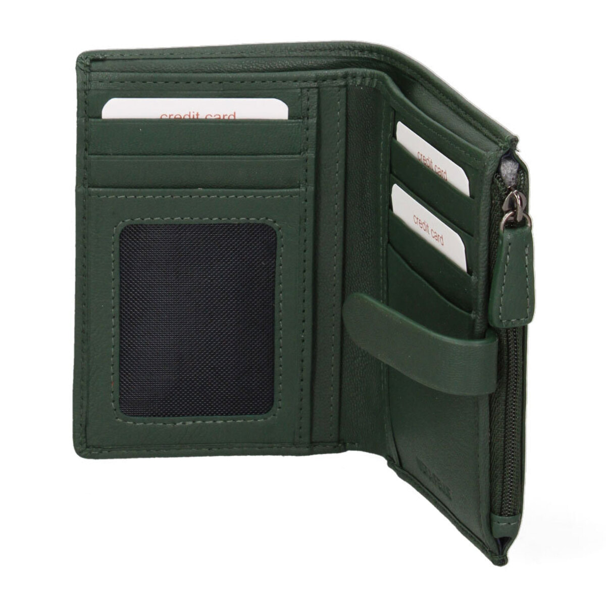 Portafoglio  da donna ecopelle Prodotto Vegano 13x9x2,5 cm