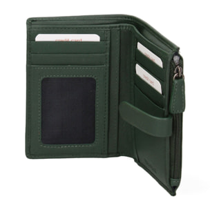 Portafoglio  da donna ecopelle Prodotto Vegano 13x9x2,5 cm