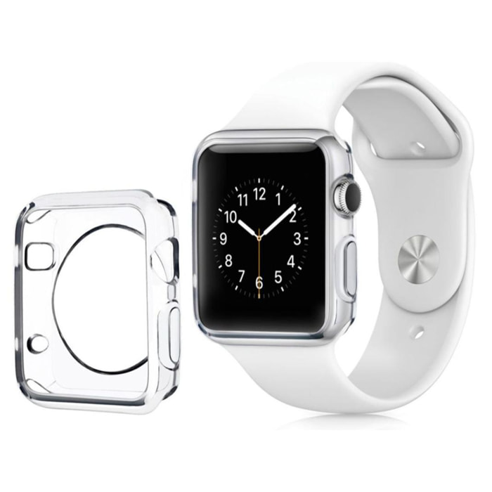 CARCASA SILICONA APPLE WATCH 38 MMS