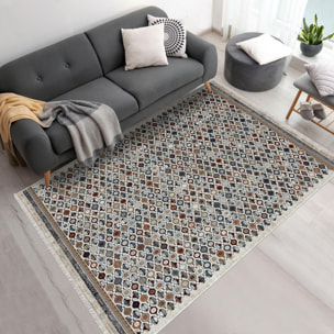 Tapis épais et moelleux Linu, motif Ethnic