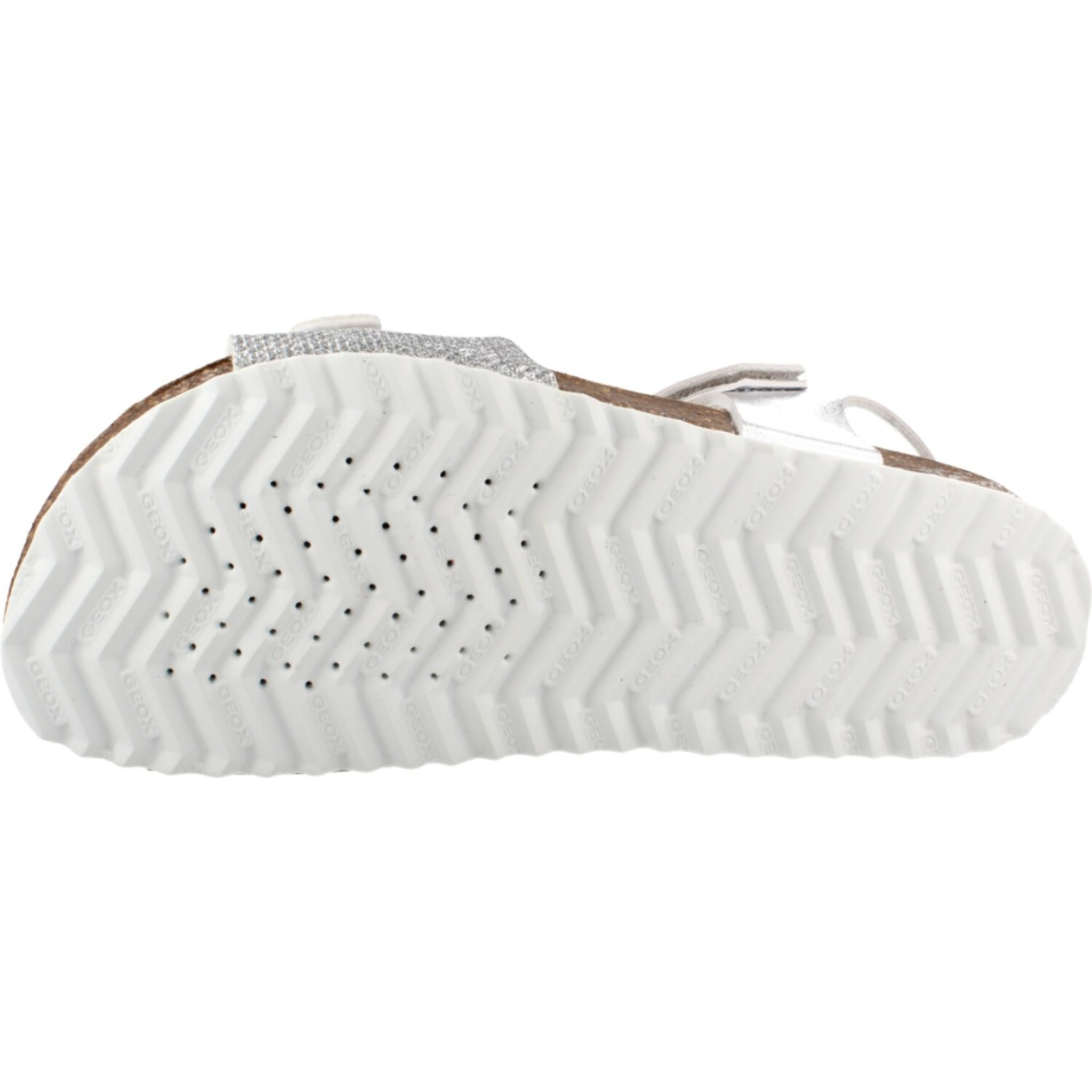 Sandalias Niña de la marca GEOX  modelo J ADRIEL PLATA