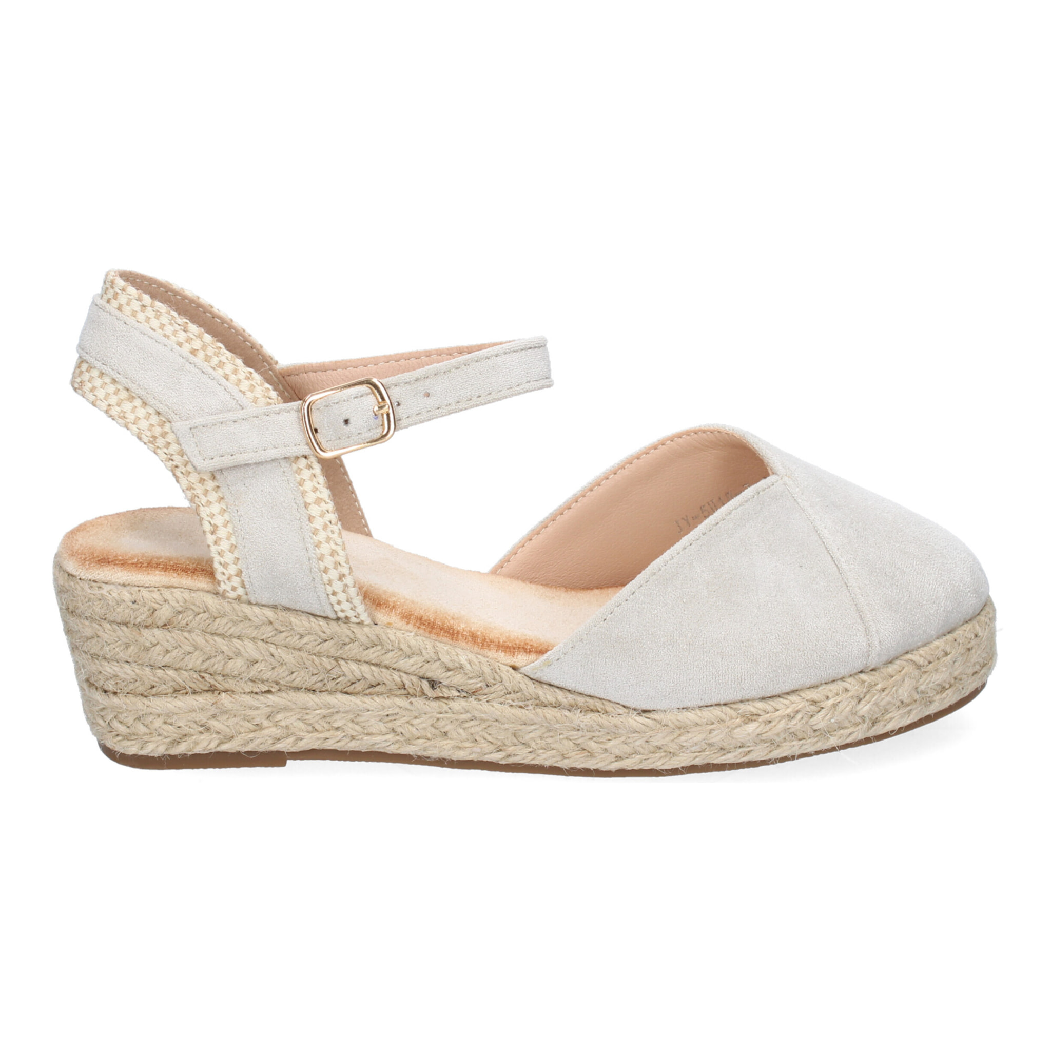 Sandalia de Cuña de Yute para Mujer, Comodas y Elegantes, Diseño Moderno con Tira Decorativa