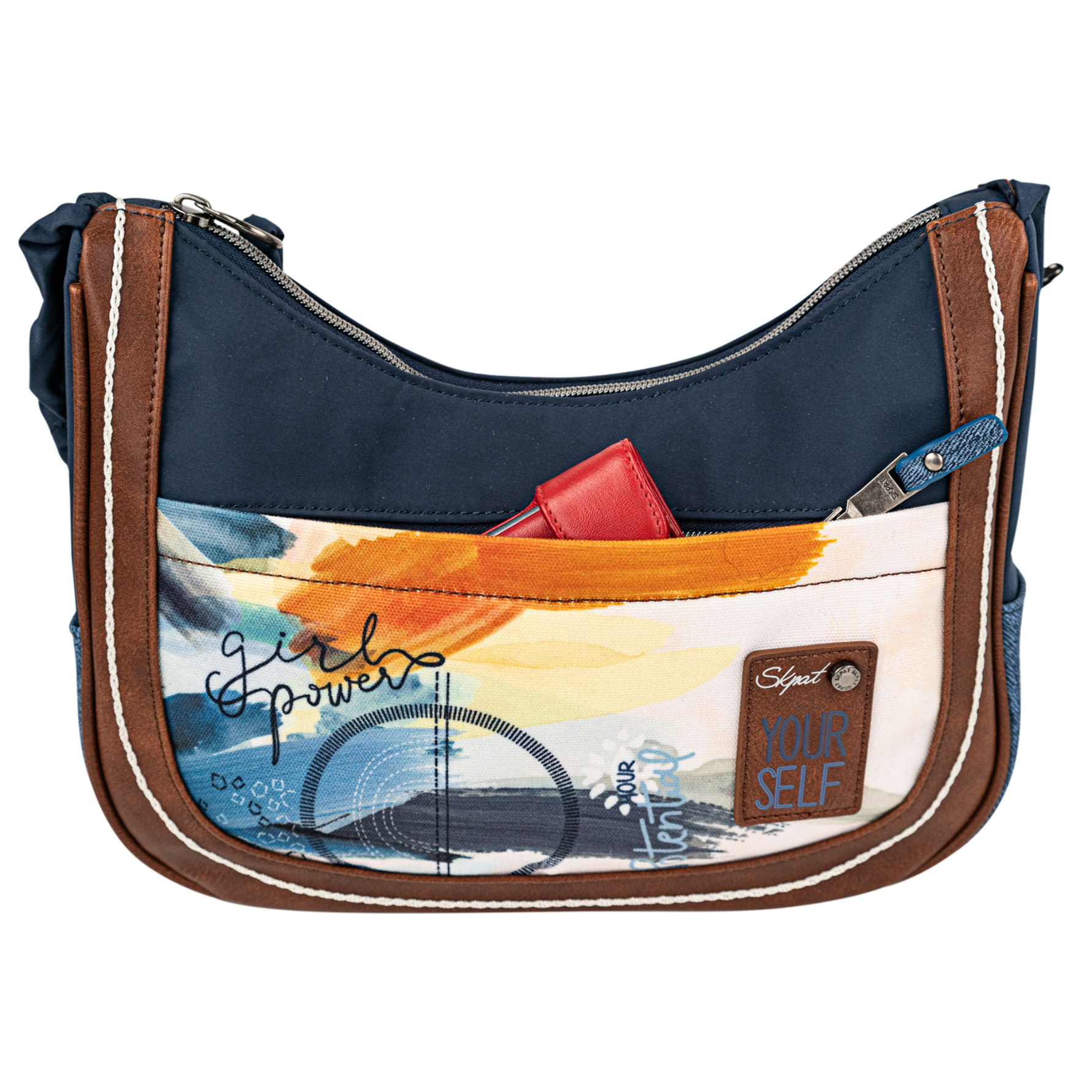Bolso Bandolera Mujer Skpat Sirmione Azul Marino