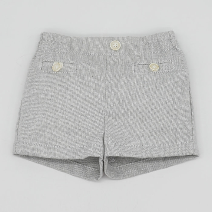 BERMUDA TEXTURA GRIS