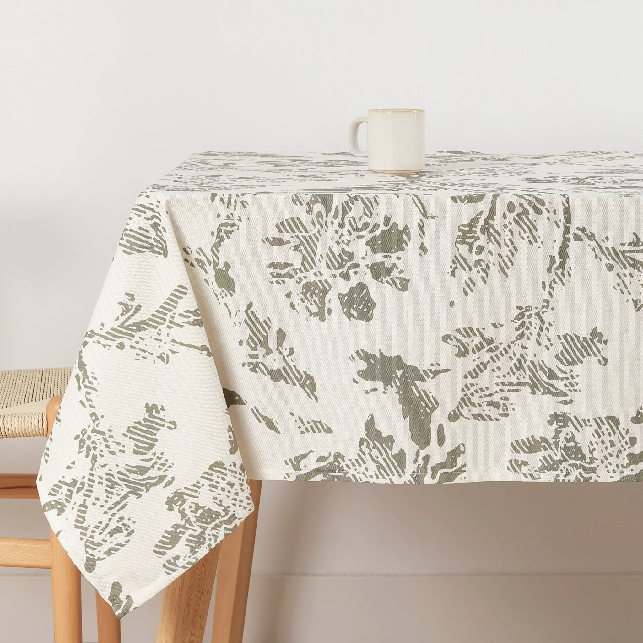 Nappe anti-taches 100 % coton Chella