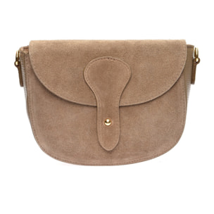 Borsa a spalla Anna Luchini Beige