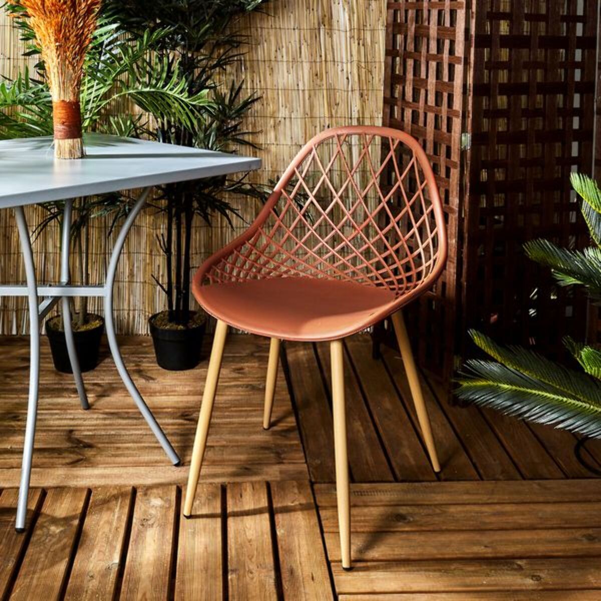Chaise Exterieur Malaga Terracotta