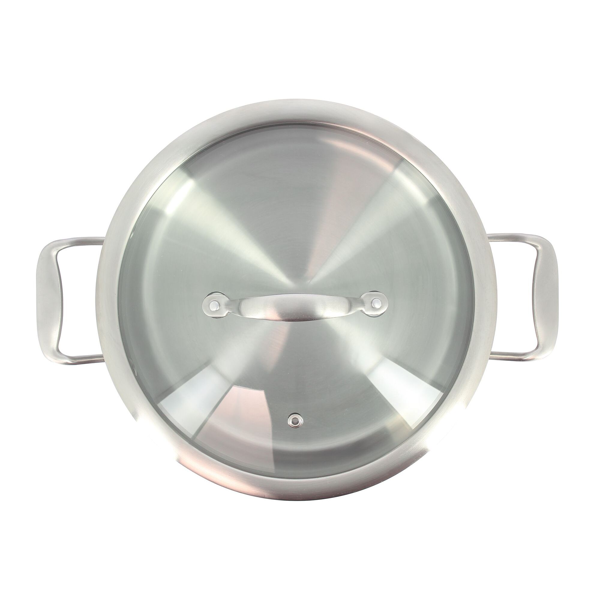 Faitout acier inoxydable 24cm - fait en France - tous feux TRIPLY