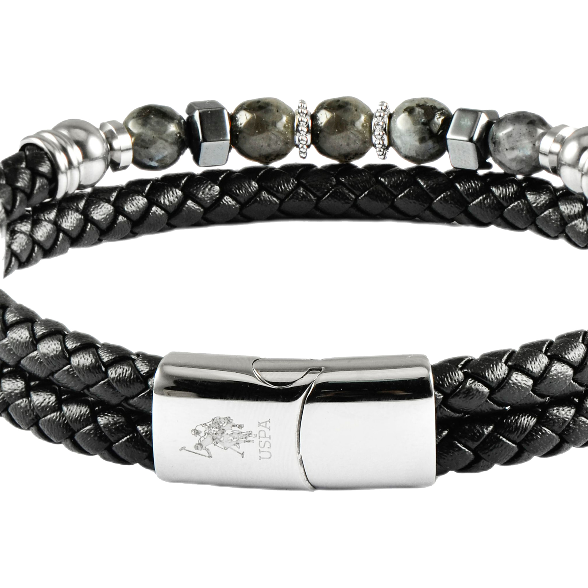 Bracciale U.S. Polo Assn. In pelle