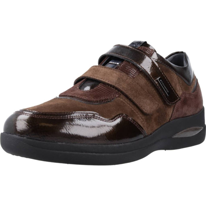 Zapatos Confort Mujer de la marca STONEFLY  modelo AURORA 23 VELOUR Brown
