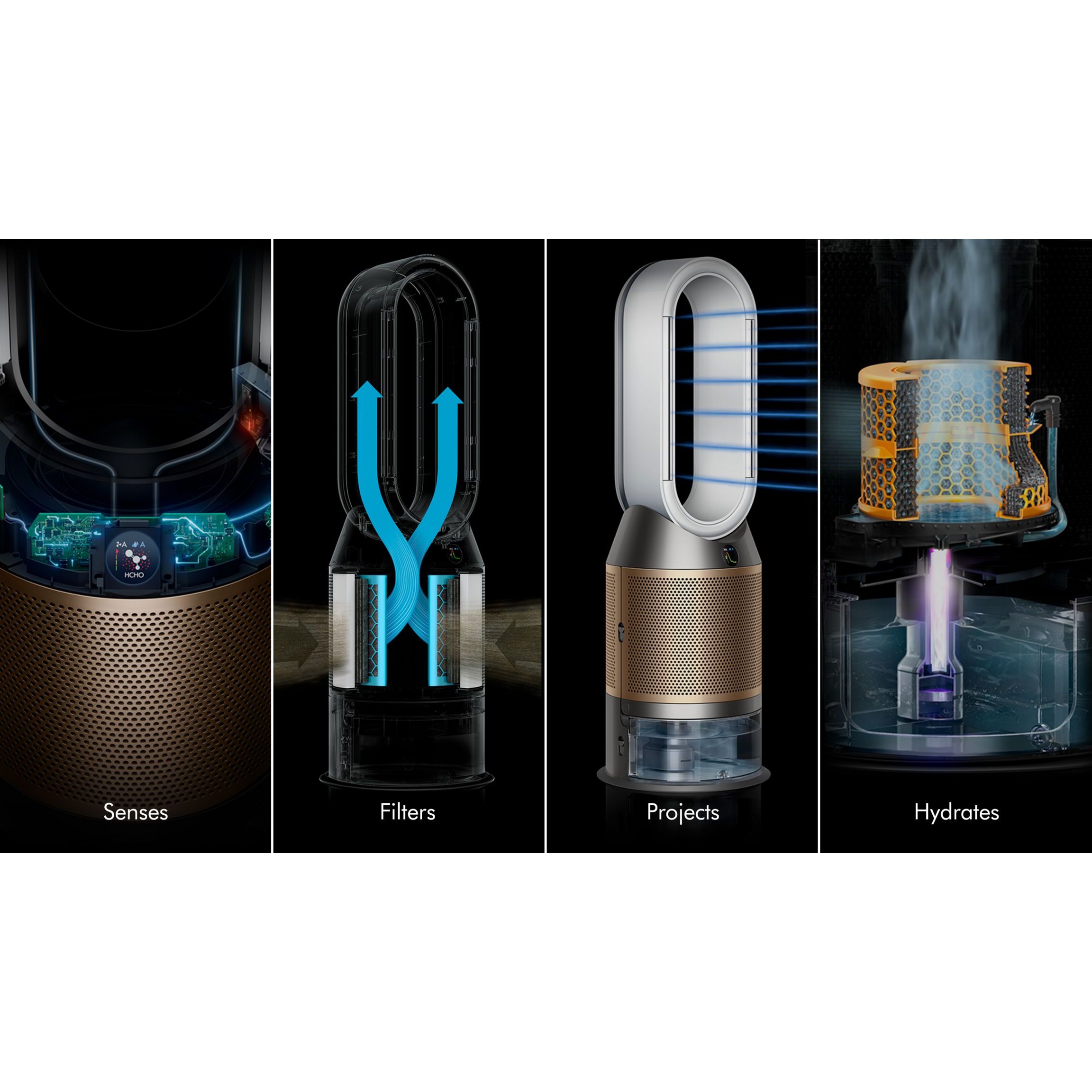 Purificatore Dyson Purifier Humidify+Cool PH2 De-NOx PH05 | Nuovo
