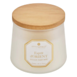 Bougie parfumée Elisa epices - fève tonka transparent 200g