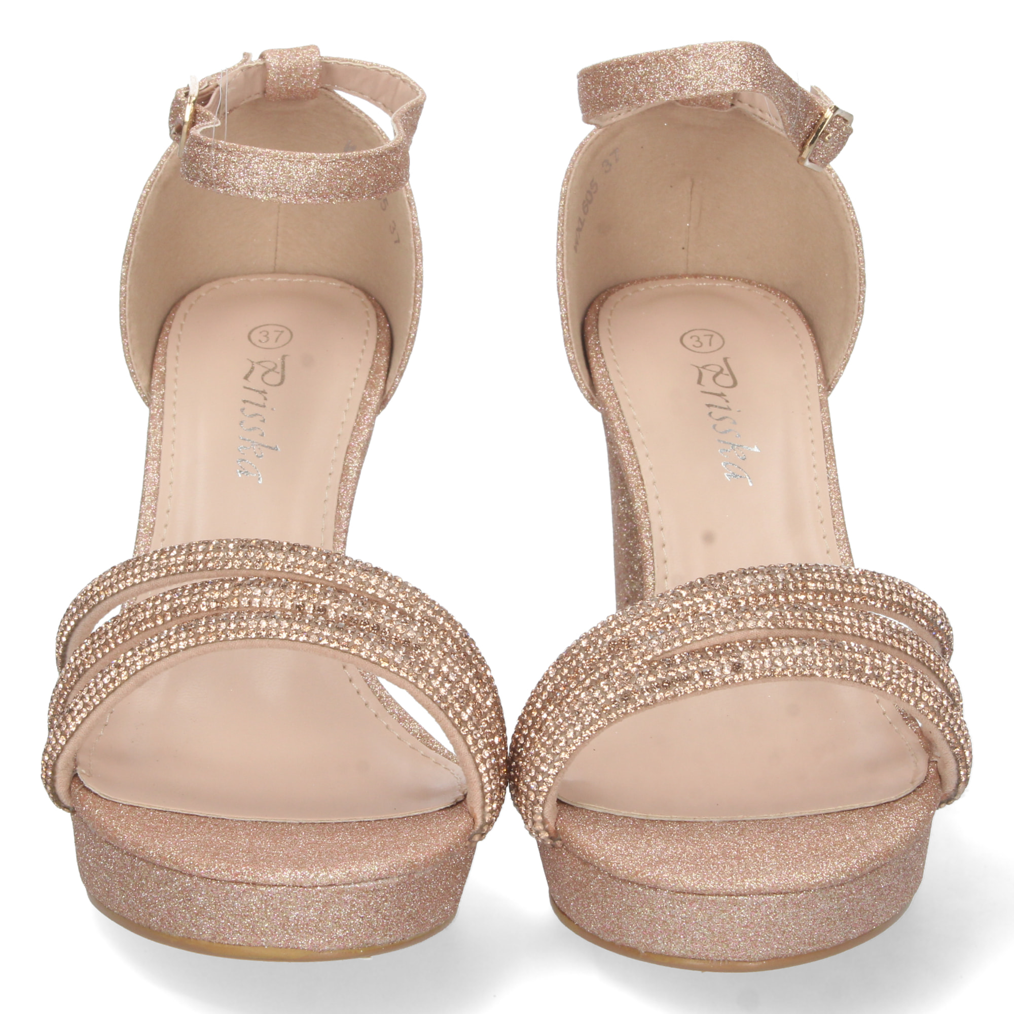 Sandalia de Tacon con Hebilla