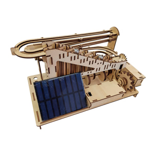 Modello in Legno 3D, con movimento meccanico design di Sfere di Scala. 188 parti