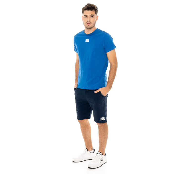 Completo set da uomo composto da t-shirt e pantaloncini Leone Basic