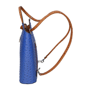 Zaino da donna in vera pelle - Modello Charlotte - 28.0 x 25.0 x 9.0 cm