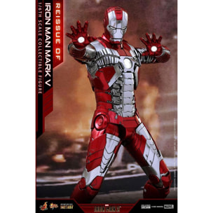 Iron Man 2 Movie Masterpiece Series Diecast Action Figura 1/6 Iron Man Mark V 32 Cm Hot Toys