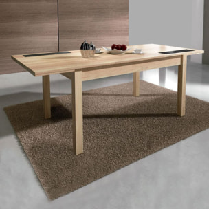 Mesa de comedor extensible Nuka Cambria