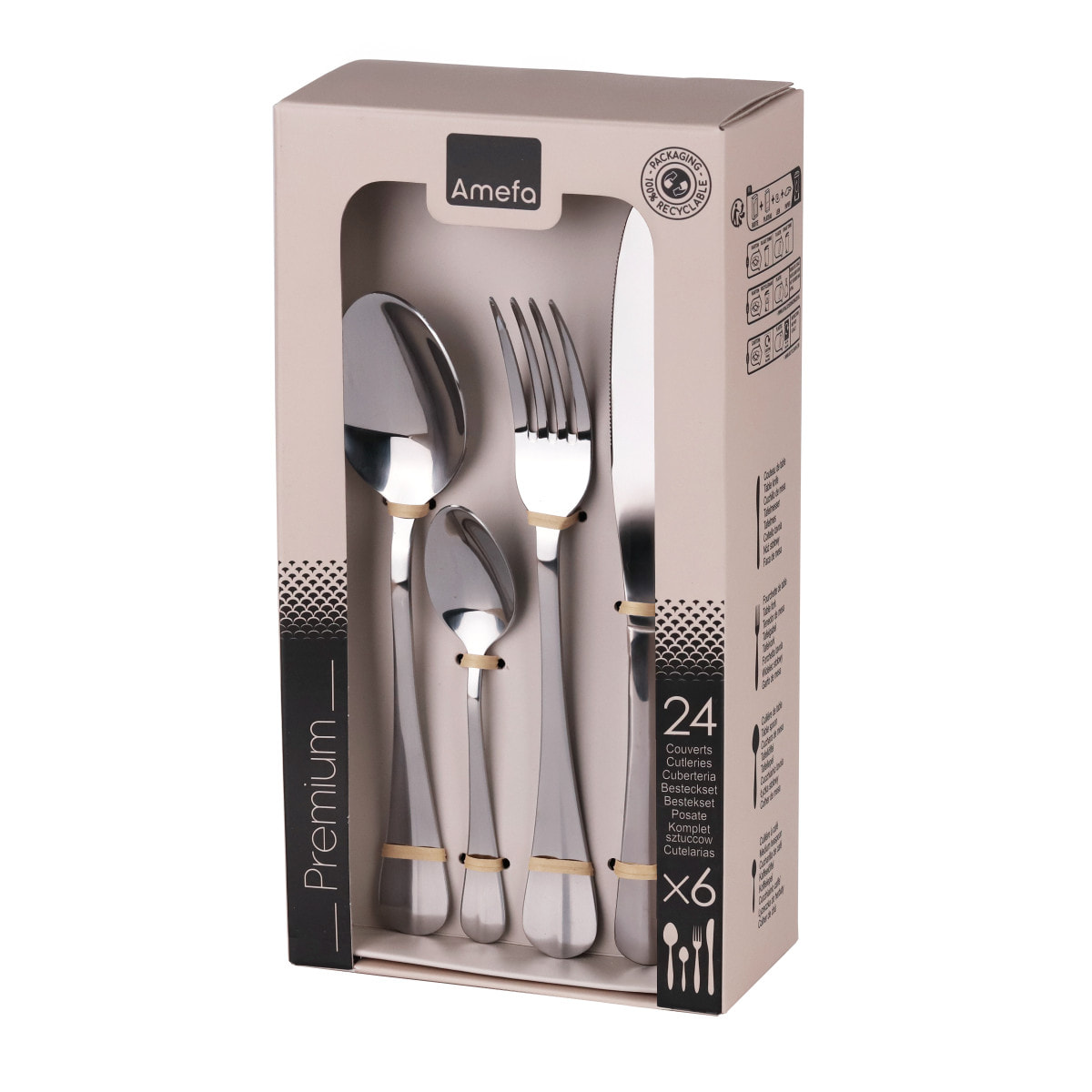 Daily Baguette 2.5  - Ménagère 24 pièces