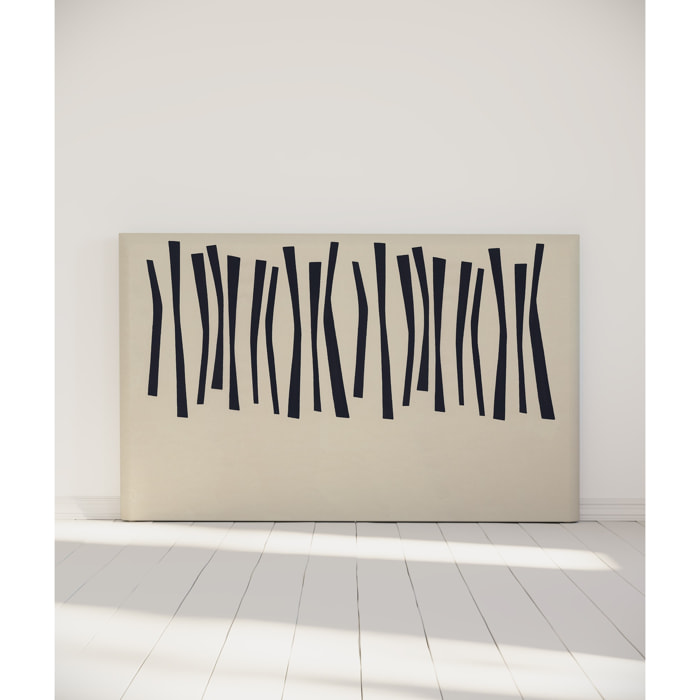 Tête de lit Palissade | Coloris Noir | Largeur au choix