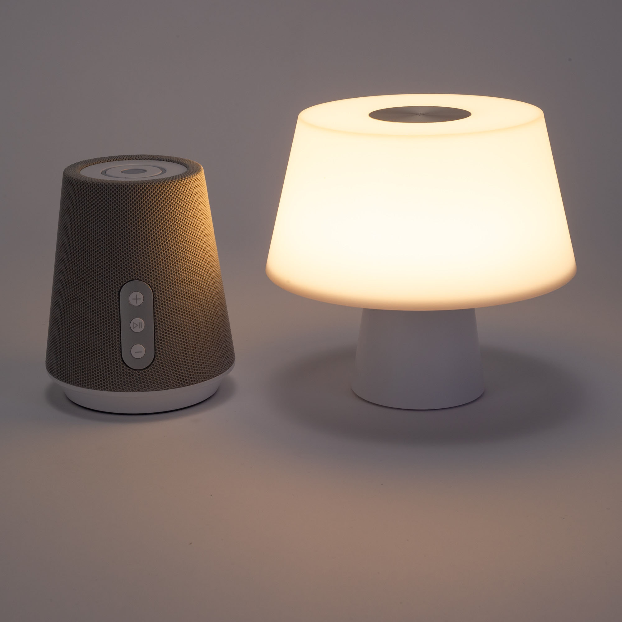 FORLIGHT Lámpara de Sobremesa George LED 6W, Temperatura de Color Ajustable 3000-5000K, Función Touch Dimming