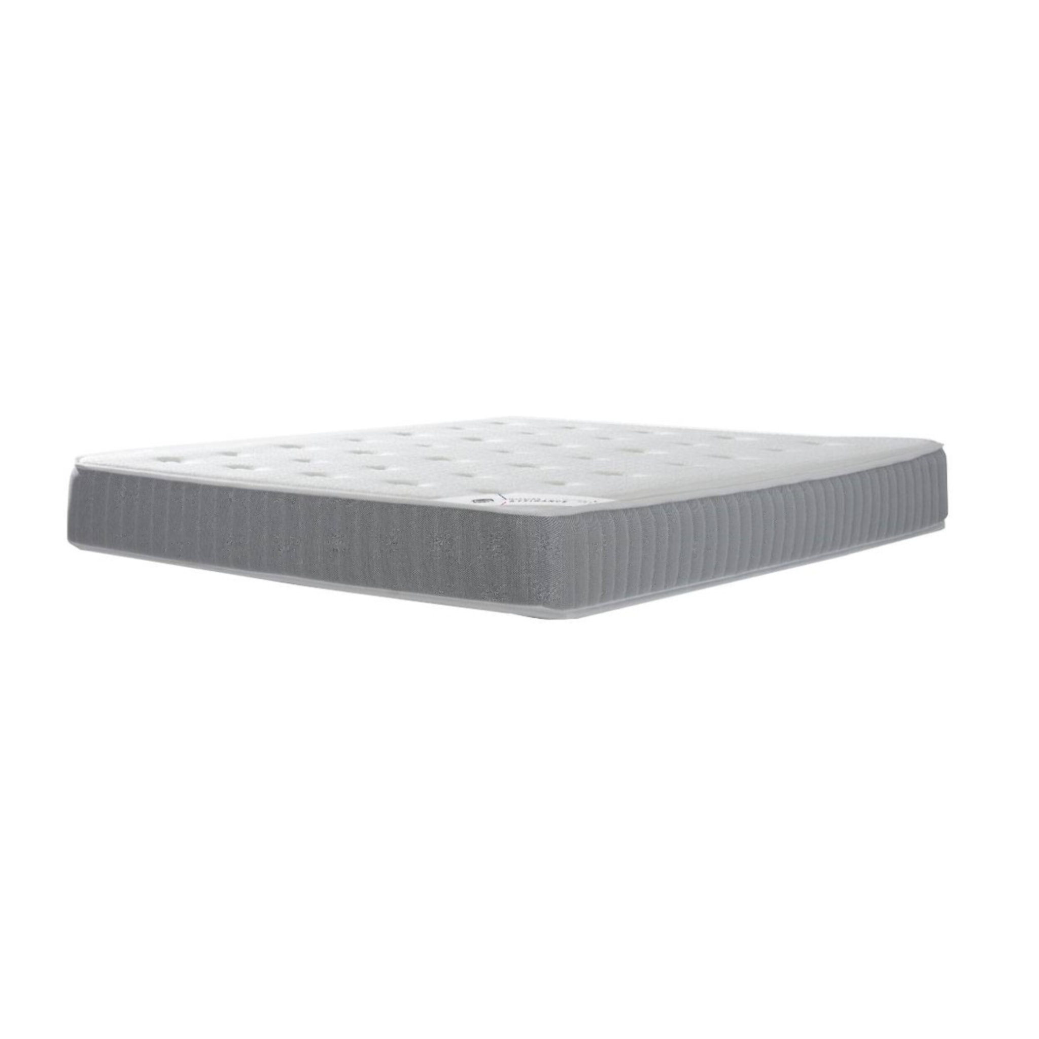 Ensemble matelas H24 ressort ensachés, ferme, 2 sommiers