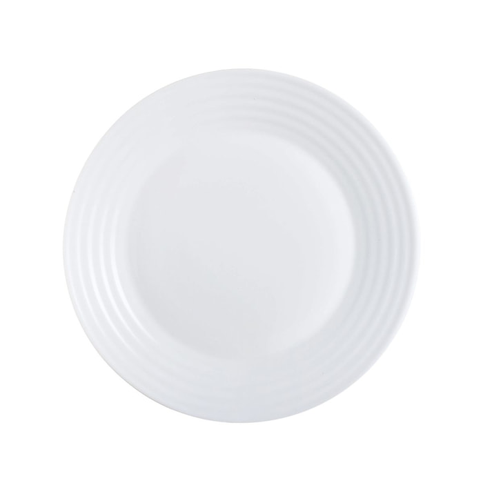 6 platos de postre blancos 19 cm Harena - Luminarc