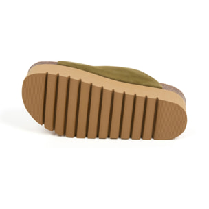 Sandalo Piattaforma Donna Kaki BILLOWY CACHI