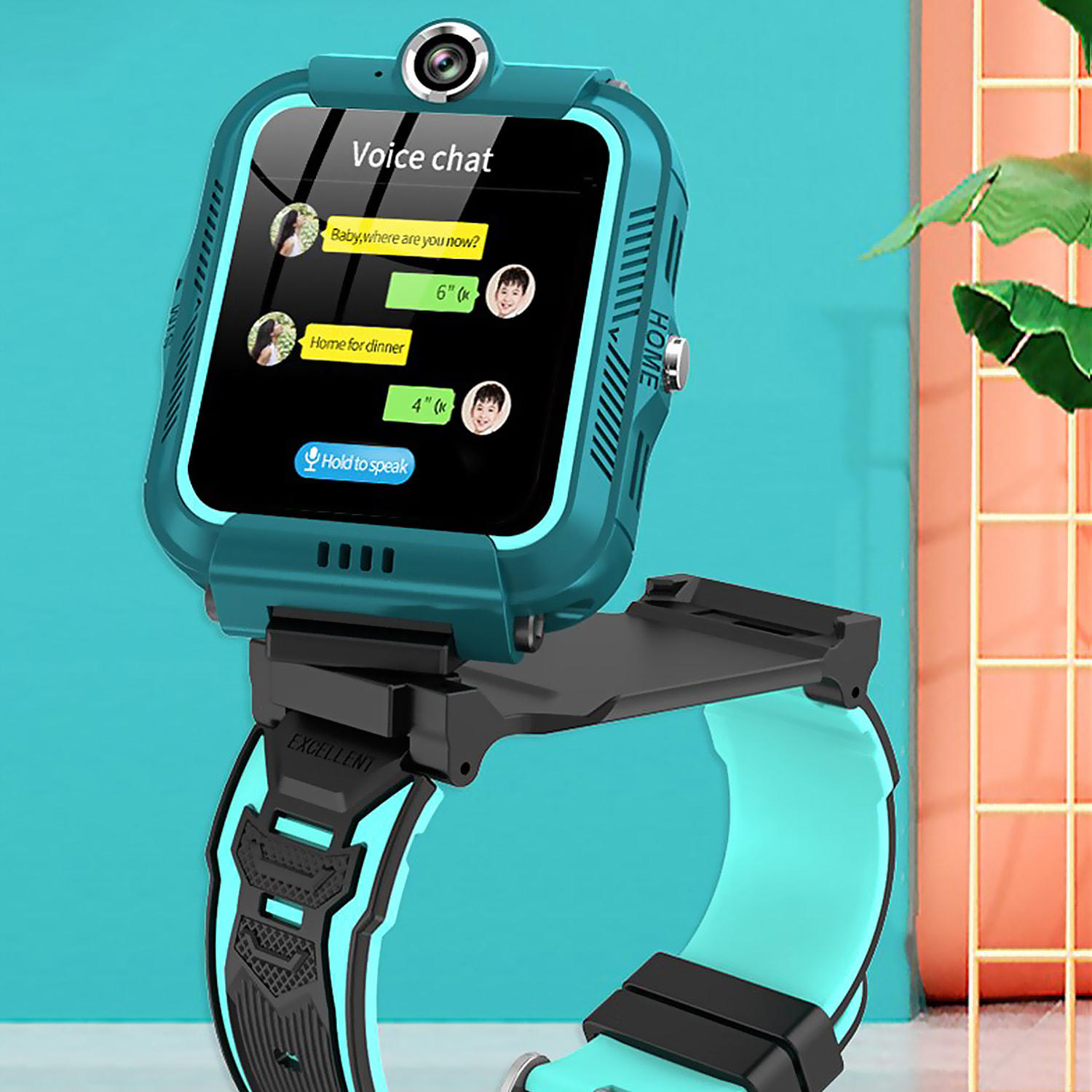 Smartwatch T17C con schermo rotante a 360. Localizzatore GPS, Wifi e LBS.