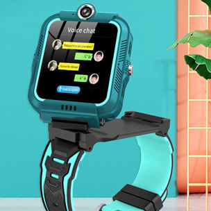 Smartwatch T17C con schermo rotante a 360. Localizzatore GPS, Wifi e LBS.