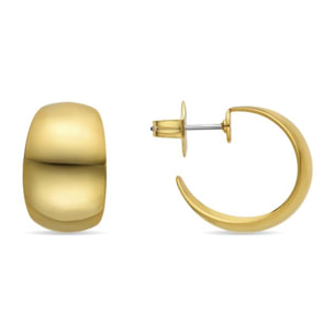 Pendientes acabado oro 18k